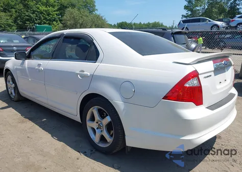 2011 Ford Fusion Sel из США, поврежденный, VIN 3FAHP0JA5BR112582